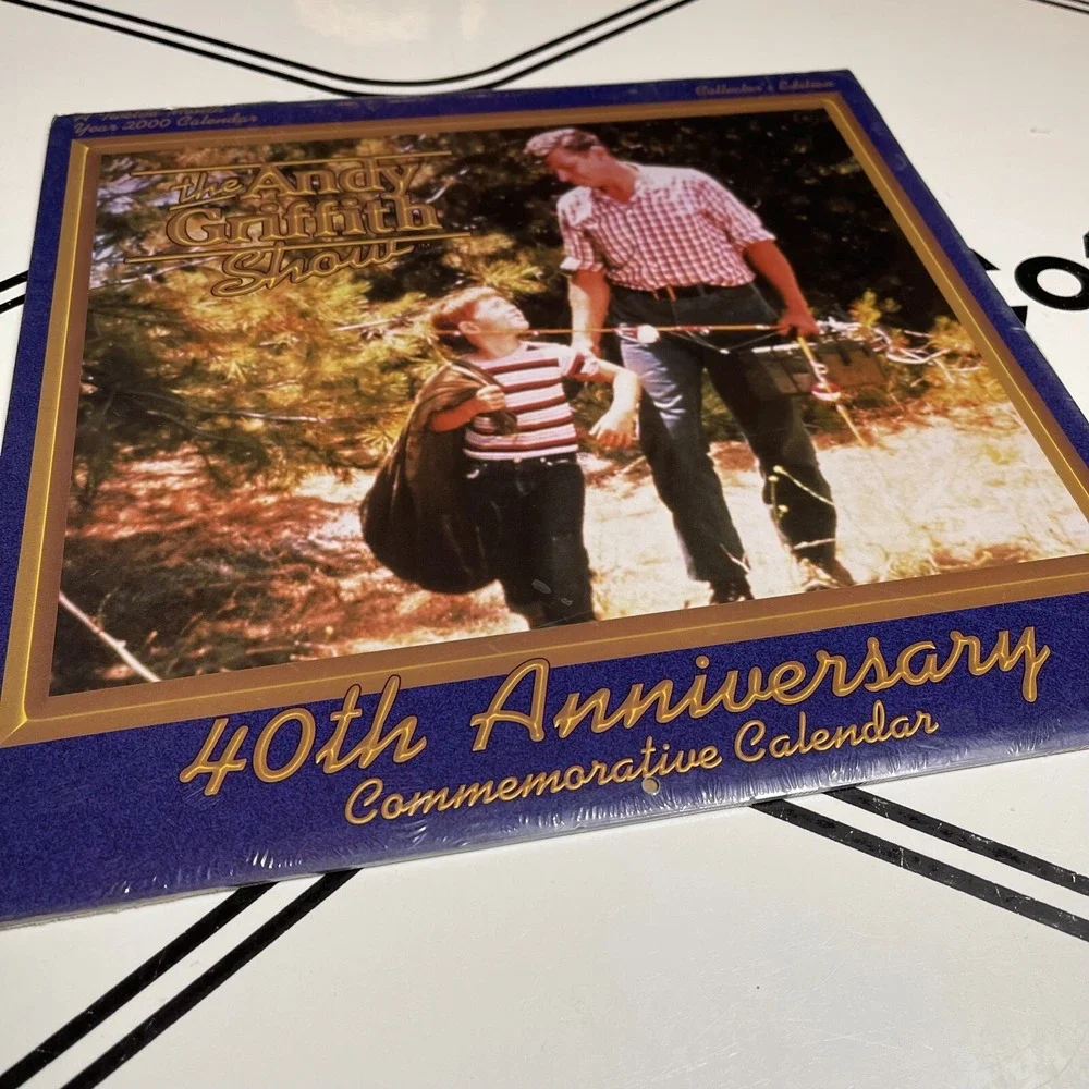 The Andy Griffith Show 40th Anniversary‎ 12 Month Calendar 2000 New in Wrapping